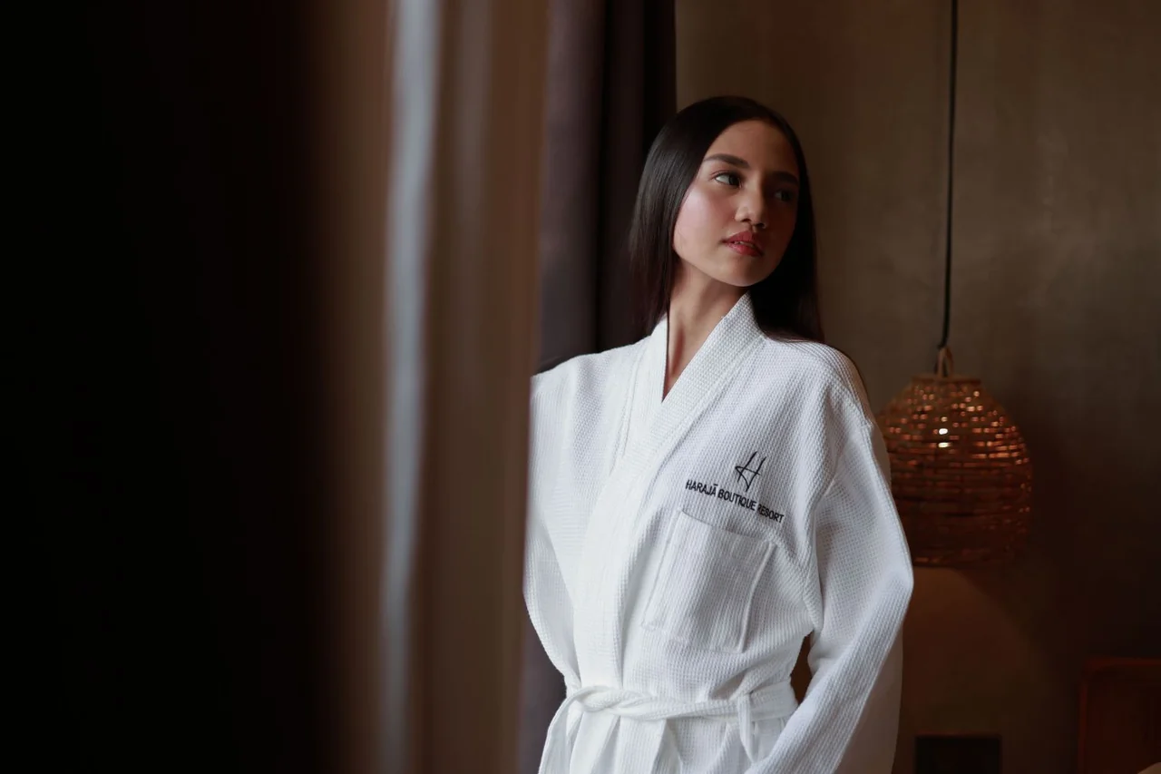 Intérieur serein d'un spa de luxe