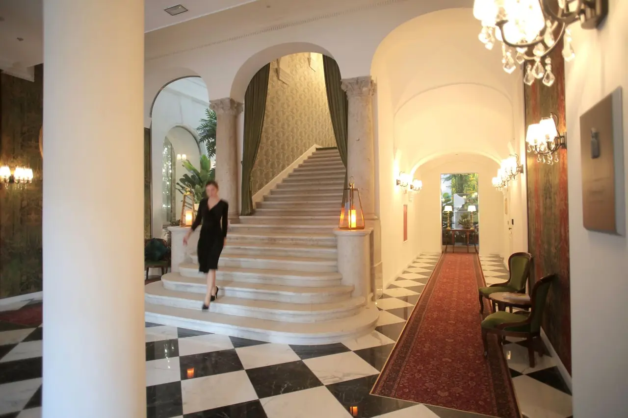 Intérieur hôtel élégant